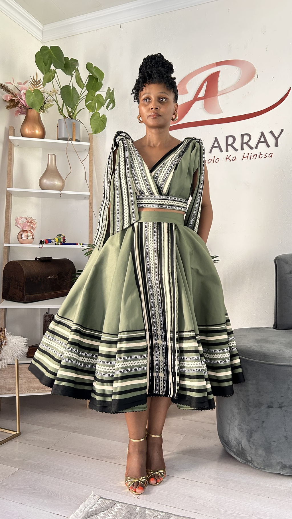 Modern Xhosa Inspired Dress