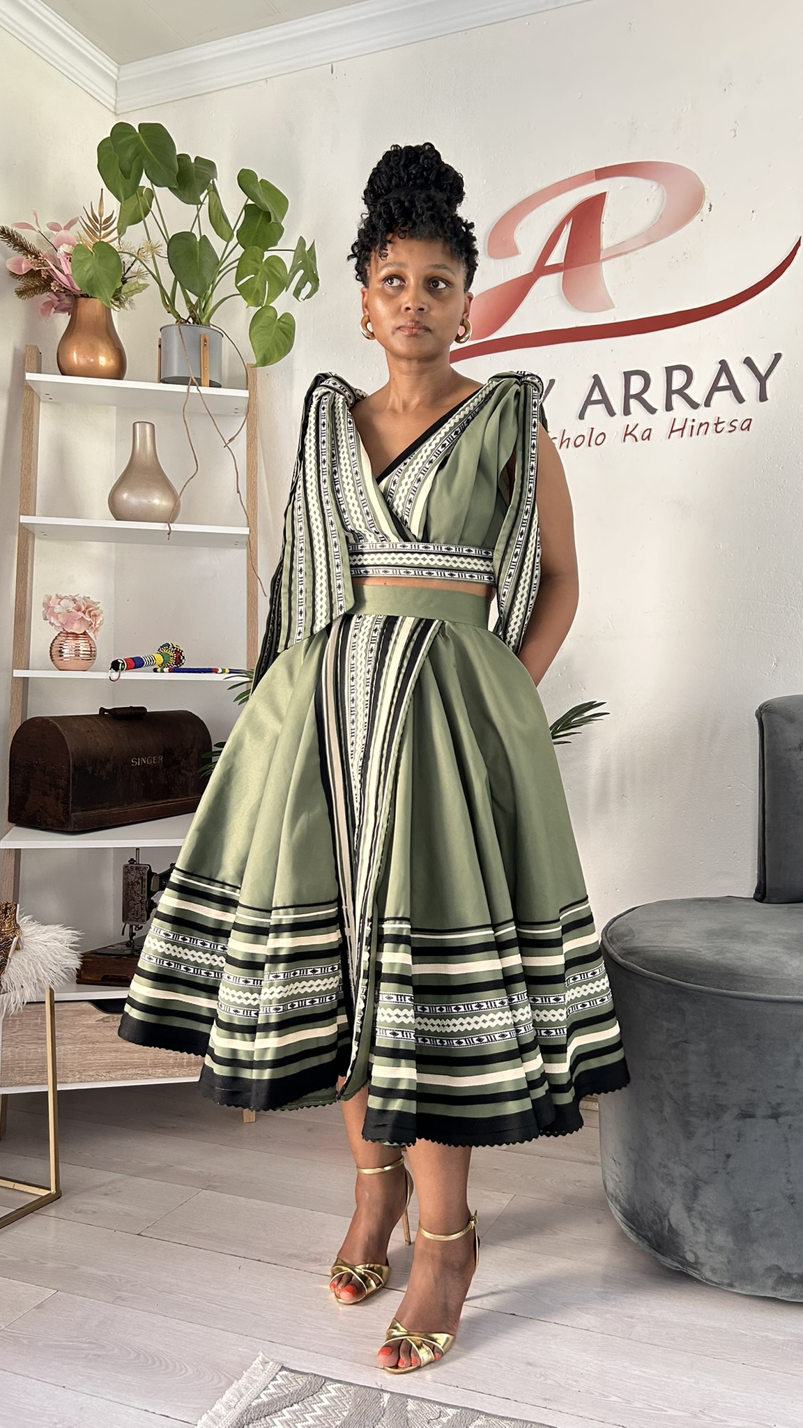 Modern Xhosa Inspired Dress