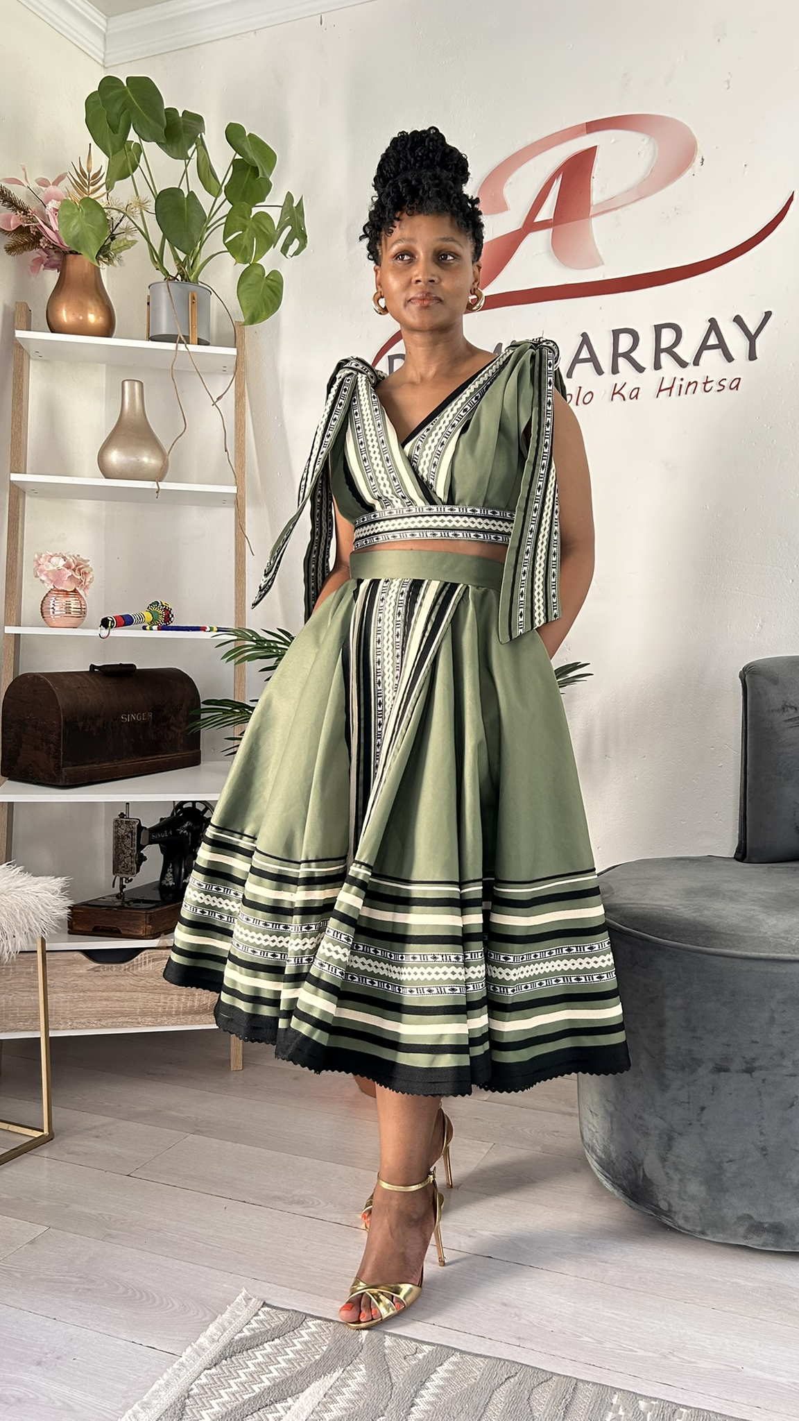 Modern Xhosa Inspired Dress