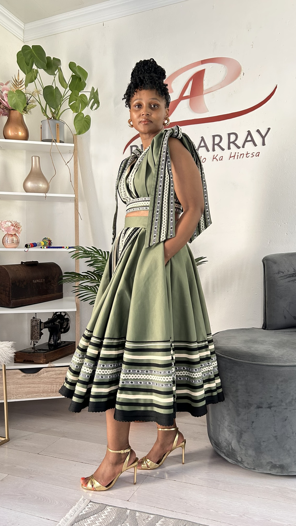 Modern Xhosa Inspired Dress