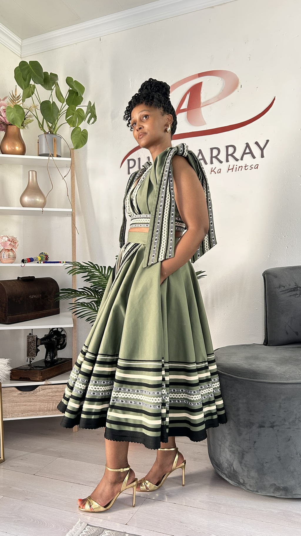 Modern Xhosa Inspired Dress