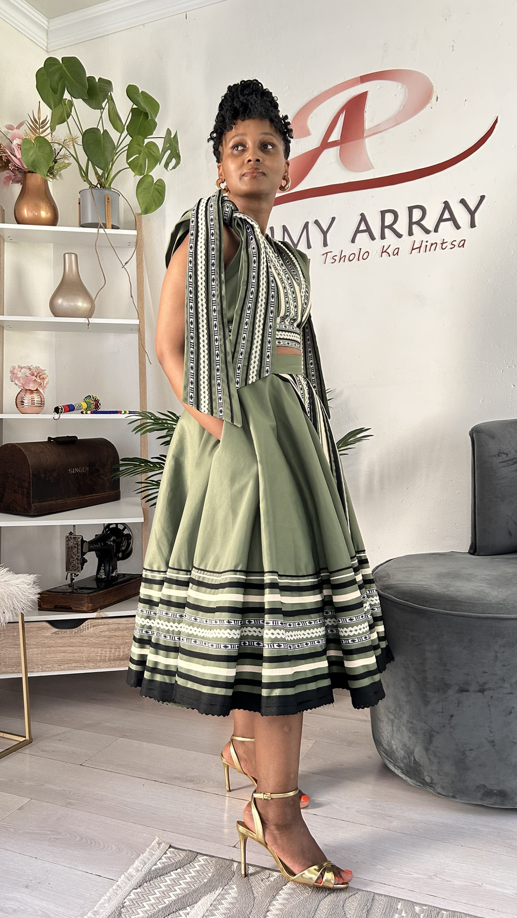 Modern Xhosa Inspired Dress