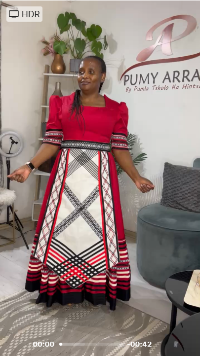 Modern Xhosa Inspired Dress