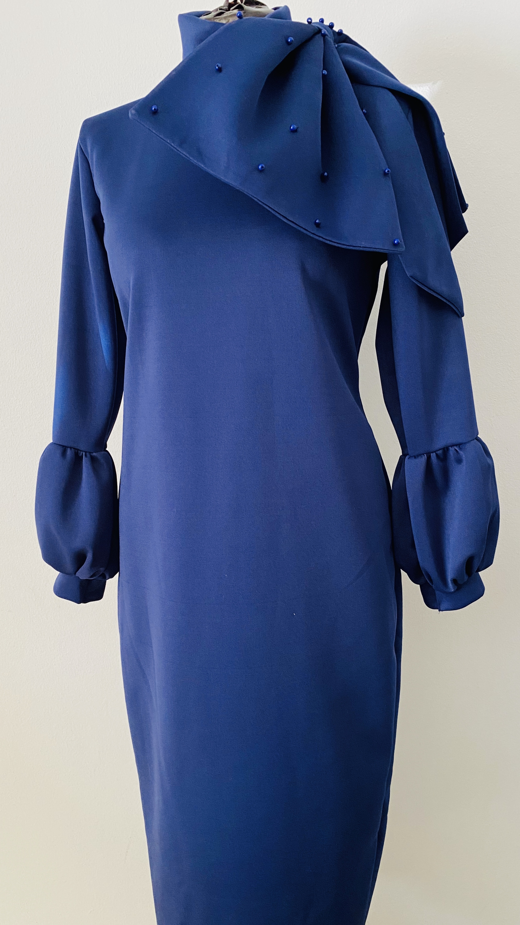 Retro Full-Zip Tracksuit Dress
