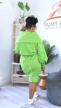Lime Green Winter Tracksuit