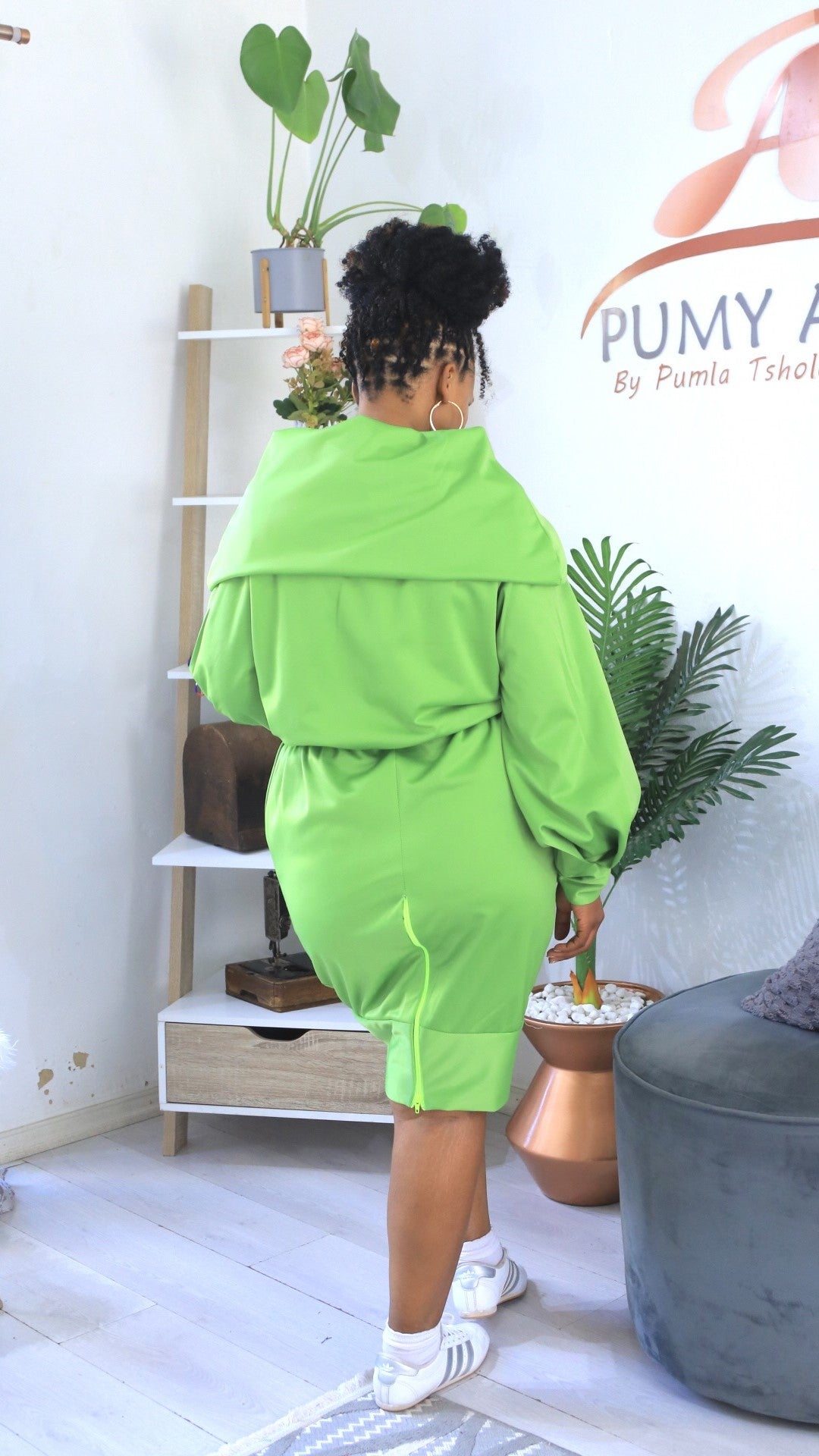 Lime Green Winter Tracksuit