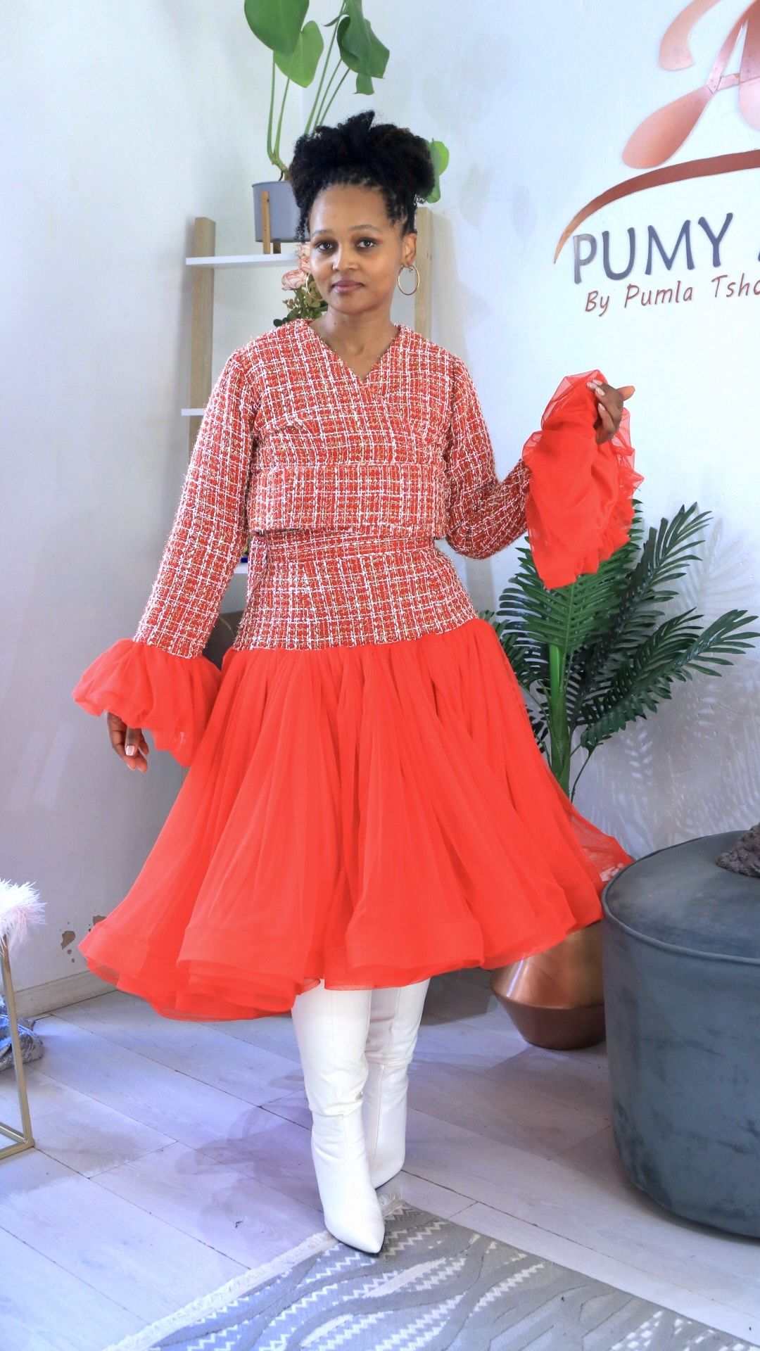 Super Red Super Skirt
